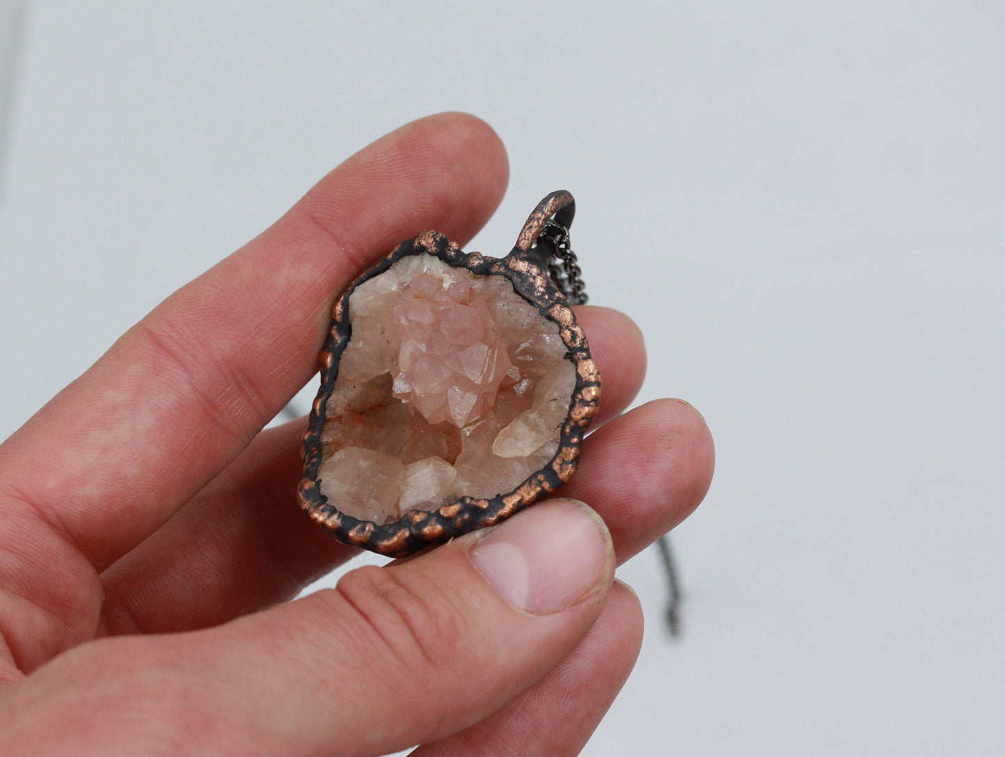 Pink Amethyst Necklace