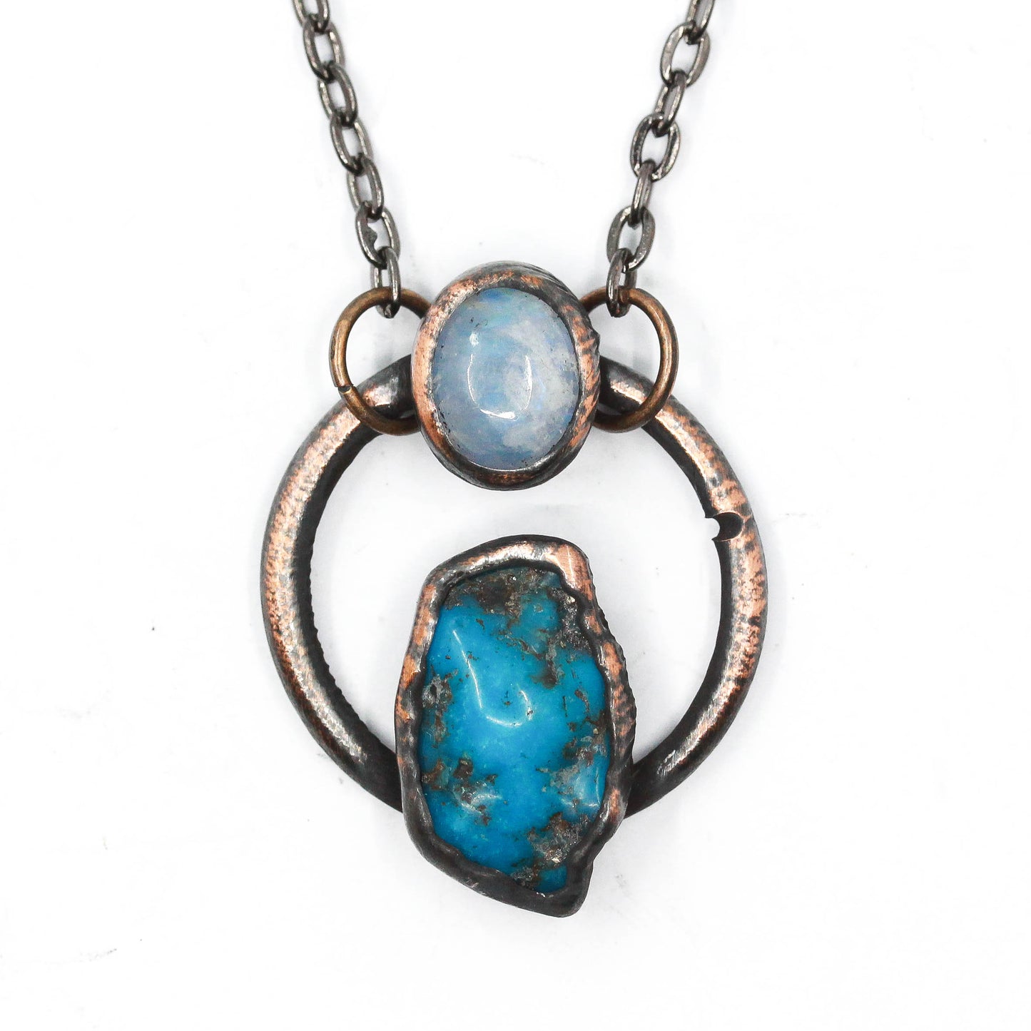 Turquoise & Moonstone Necklace