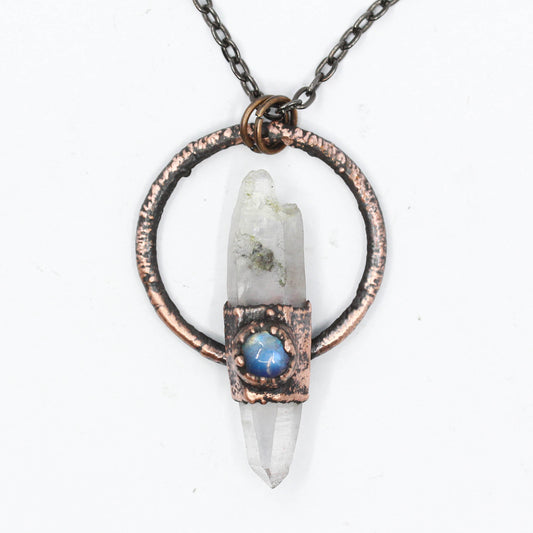 Vera Cruz Amethyst & Moonstone Necklace