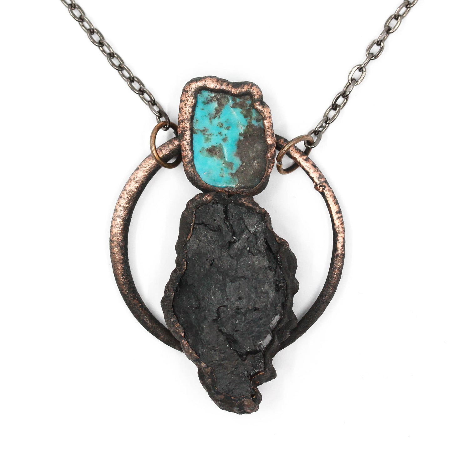 Tourmaline & Turquoise Necklace