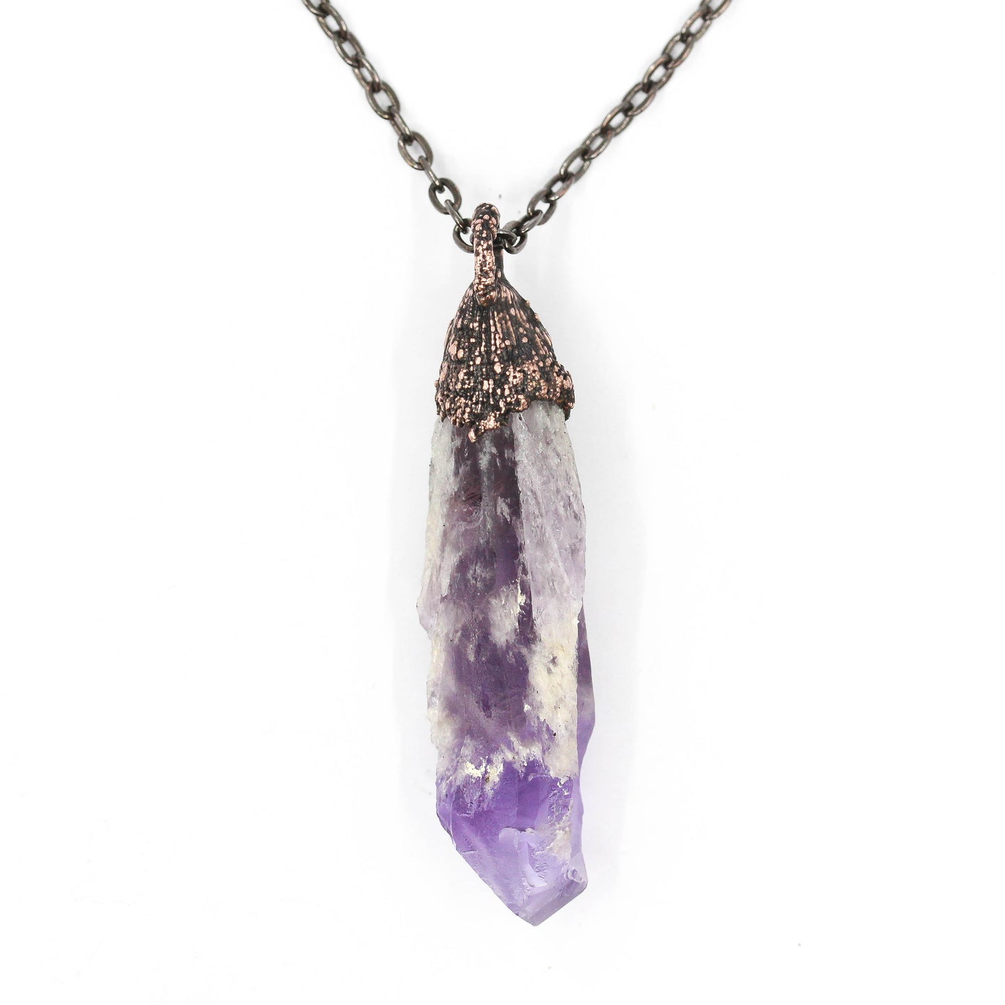 Elestial Amethyst Necklace