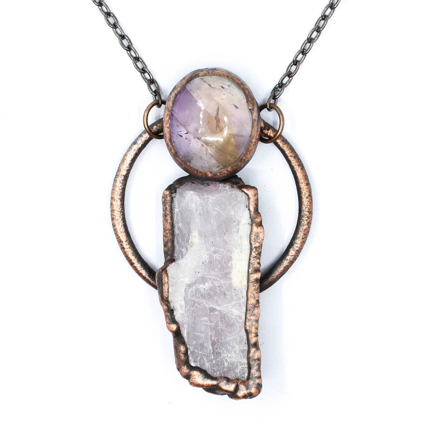 Kunzite & Ametrine Necklace